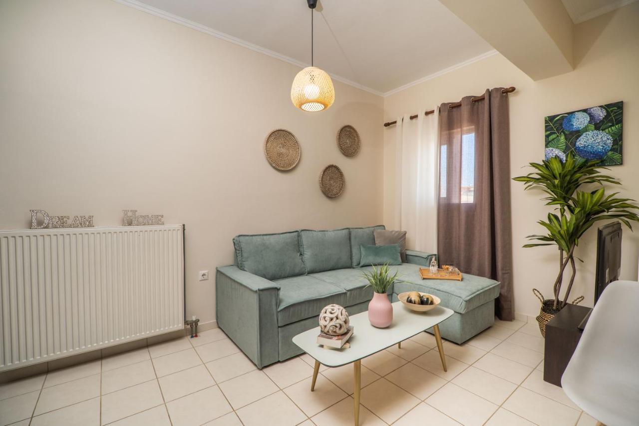 Ammoutsiani Cozy Apartment Close To The Beach ハニア エクステリア 写真